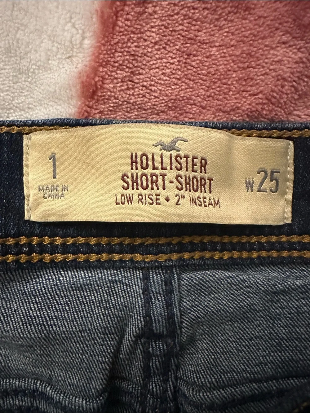 Dark Denim Cutoff Shorts